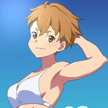白ビキニ乙女サクラ