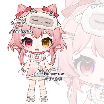 Chibi Live2D Art
