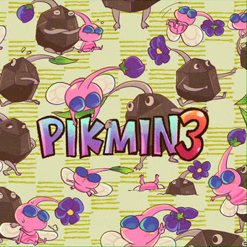 ピクミン３　発売記念イラスト