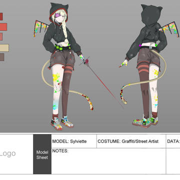 Sylviette Skin project