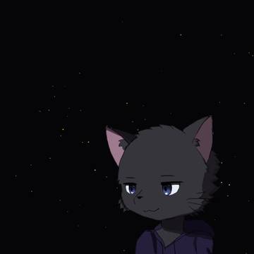 夜空に佇む