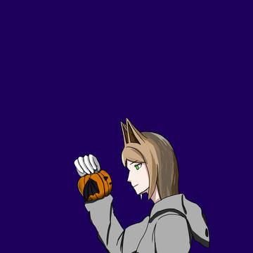 落書き　ハロウィン