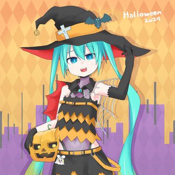 ﾊﾛｳｨﾝﾐｸﾁｬﾝ…👻🎃🦇