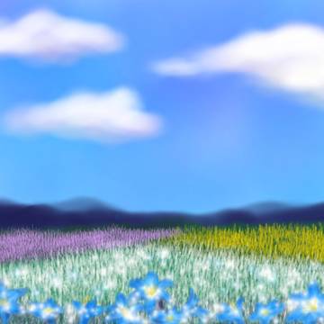 霊界の花畑