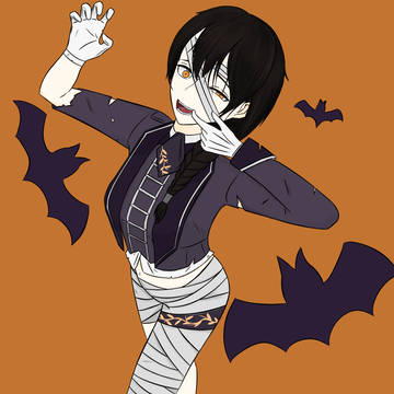 ハロウィンだよエスちゃん!