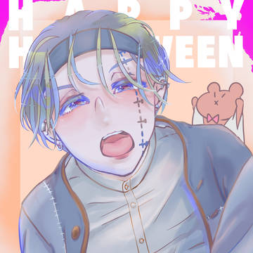 簡単仮装ハロウィン