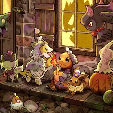 来る家まちがえた…？🎃