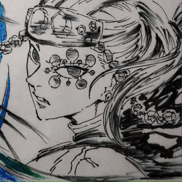 オリジナルサウンドトラックの表紙を模写