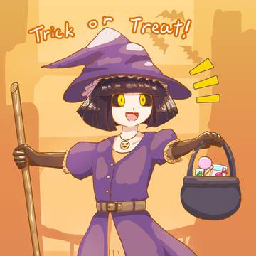 うちの子ハロウィン
