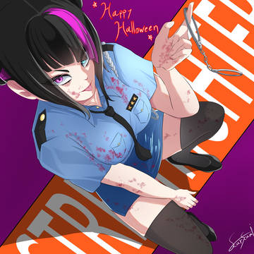 2024ハロウィンイラスト ジュリ
