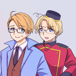 【腐向け/APH】一地区×一地区【マシュアル】