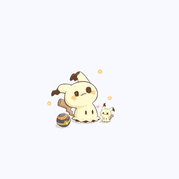 洋裁やさんのポケ見知りミミッキュ