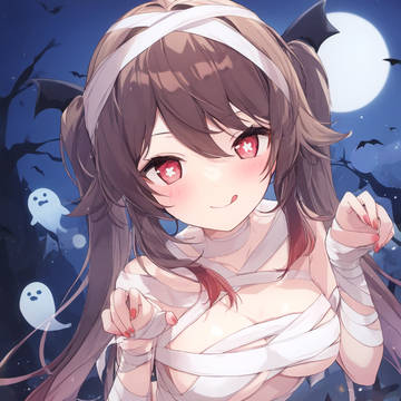 【原神】胡桃 ハロウィン