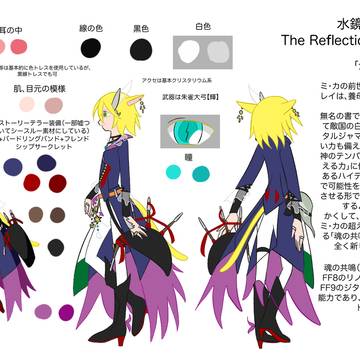うちのヒカセン設定画（覚醒ver.）