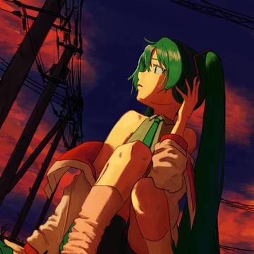 夕暮れミク