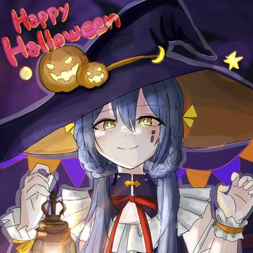 ハロウィンイラスト🎃2024