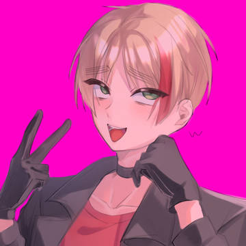 裏ピース