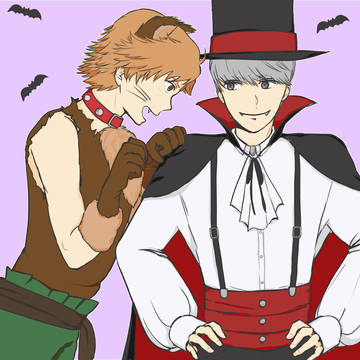 ハロウィン🎃にゃん😽　P4花主