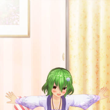 昔飼ってたミドリフグのむーちゃんの擬人化です