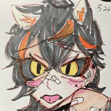 とっても雑なハロウィンですね🎃