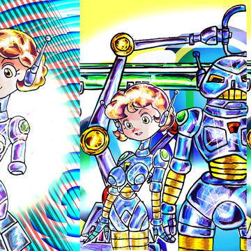 イラスト:魔法使いサリー『I, Robot』