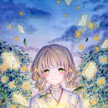 「黄昏時に舞う想い」