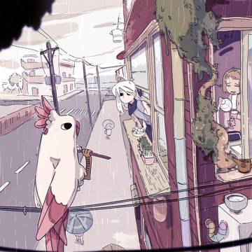 it's raining on hermit street