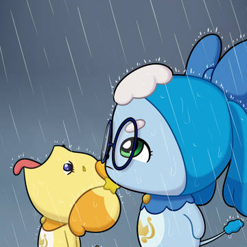 Dadaping & Gogoping in the rain