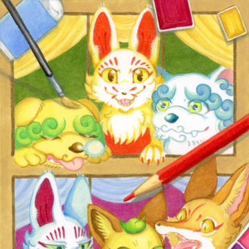 どんな絵になるかな