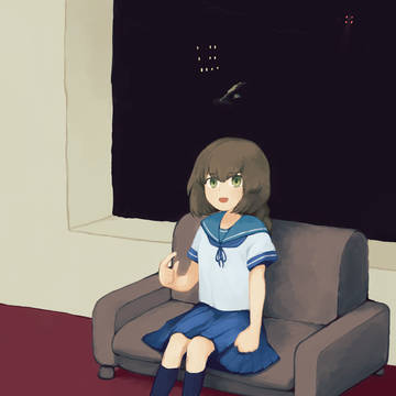 鎮守府、夜