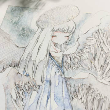 原画展示(大阪)〝うたかたのあさ。〟