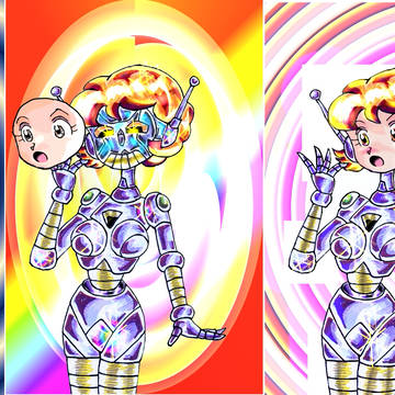 イラスト:魔法使いサリー『I, Robot』Ⅱ