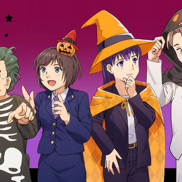 香福警察署のハロウィンコスプレ