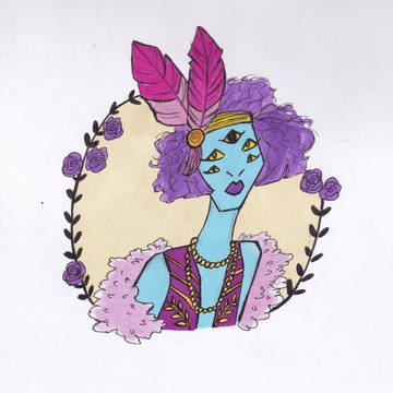 Alien Flapper Girl