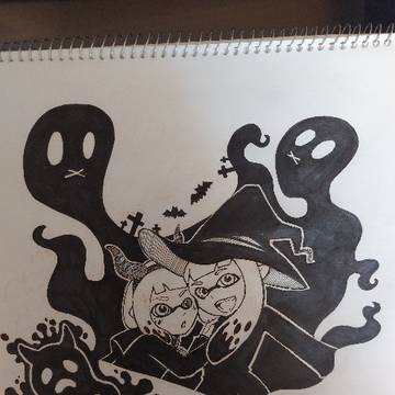 練習(スプラハロウィン)