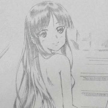 秋山澪ちゃん３.１　ビーナス　＊影付けました