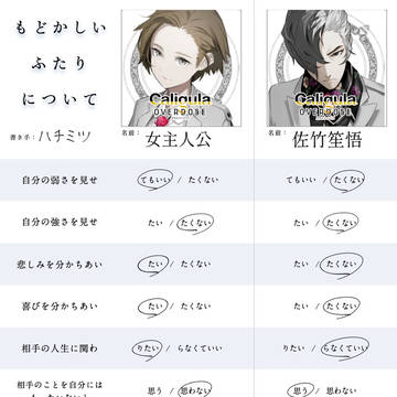 もどかしいふたりについて