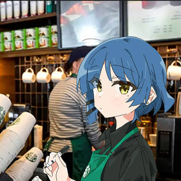 Ryo works in Starbucks