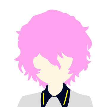 SNSアイコン用シルエットイラスト
