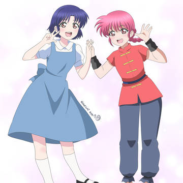 Akane and Ranma Love Live style