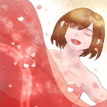 祝福とワインレッド