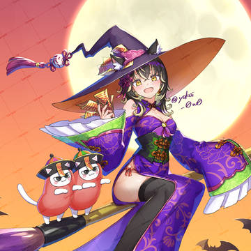 Halloween衣裳🎃チャイナ魔女