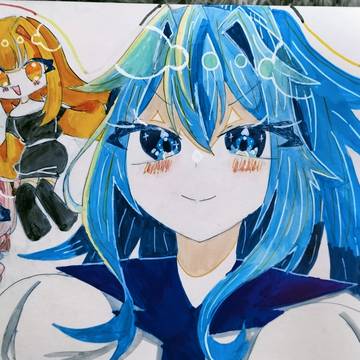 うちのコ（友達）が描いてくれました!!