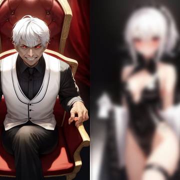 悪の親玉に女体化復讐(+engVer)