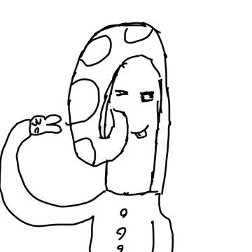 ジャズを聞きながら描きました（タコ）