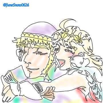 【一筆書き】プライ＆チルリル＆モケ