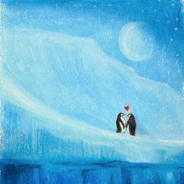 Penguins love