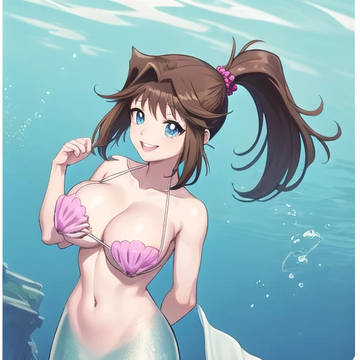 真崎杏子　人魚化