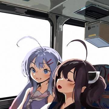遠足帰り