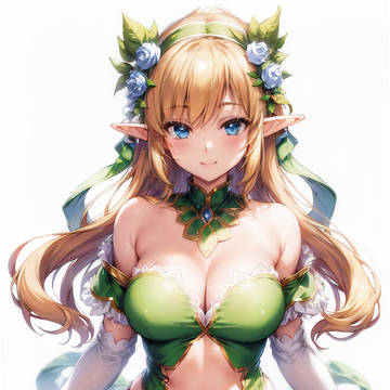 エルフの令嬢兼冒険者